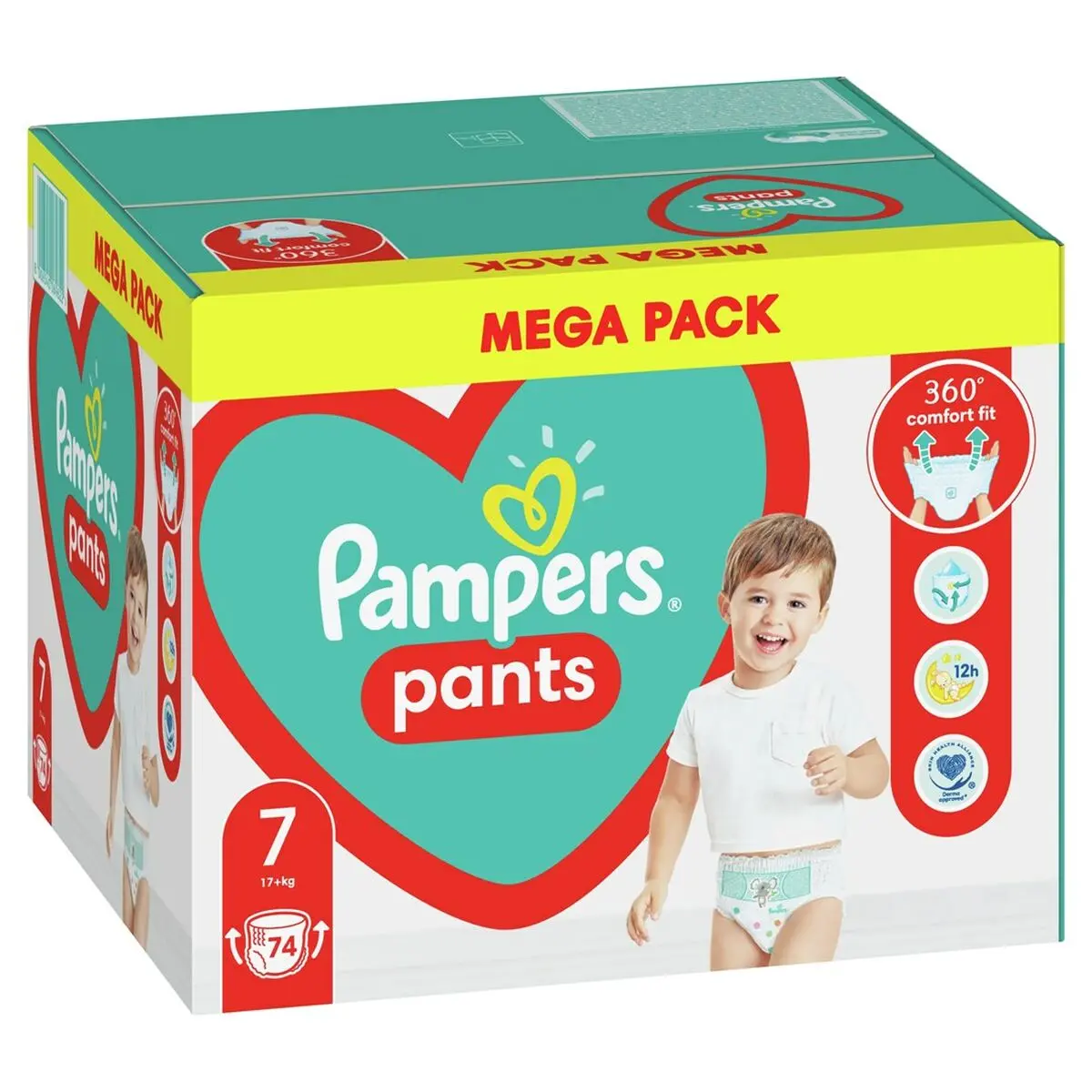 Pannolini usa e getta Pampers Pants (74 Unità)