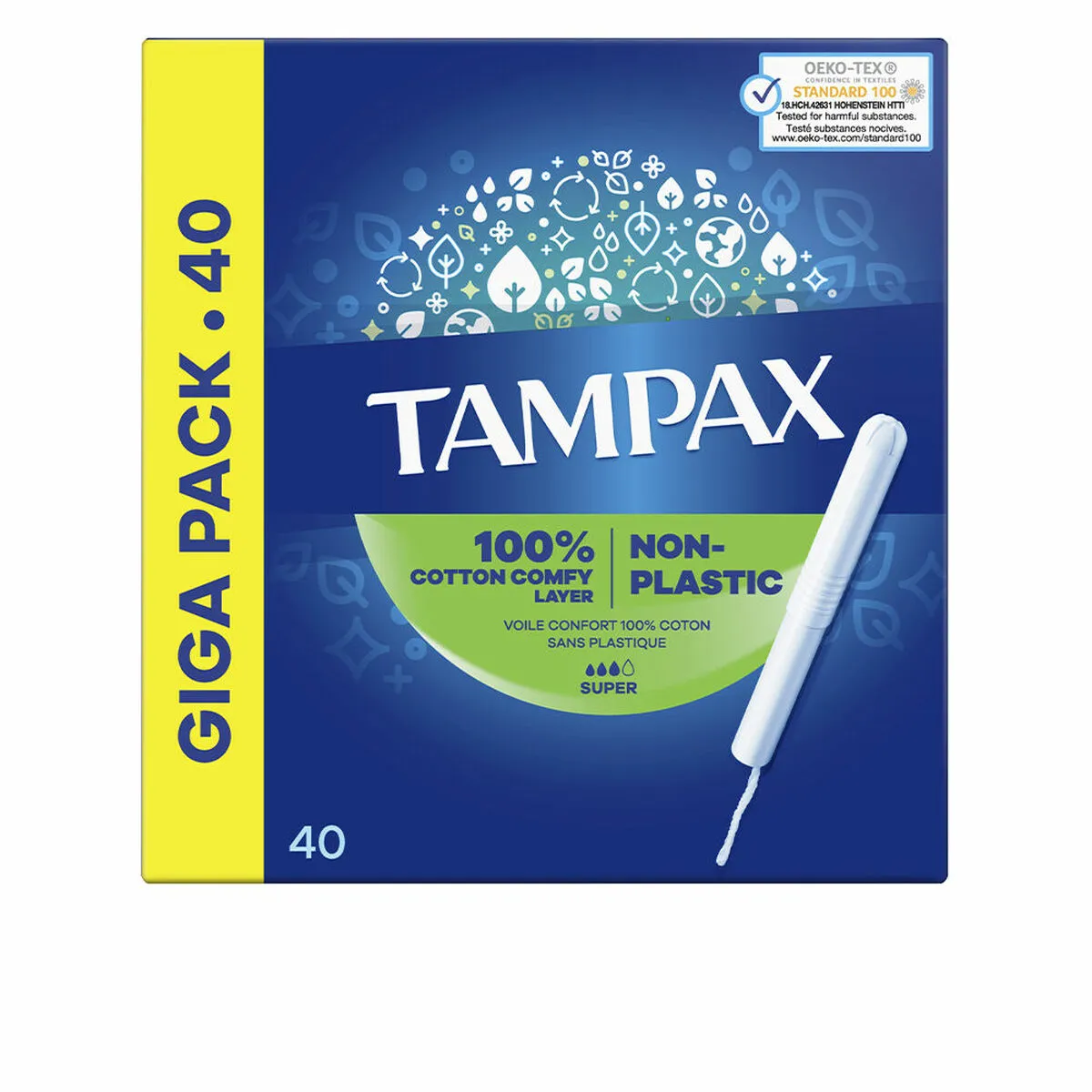 Assorbenti Interni Super Tampax   40 Unità