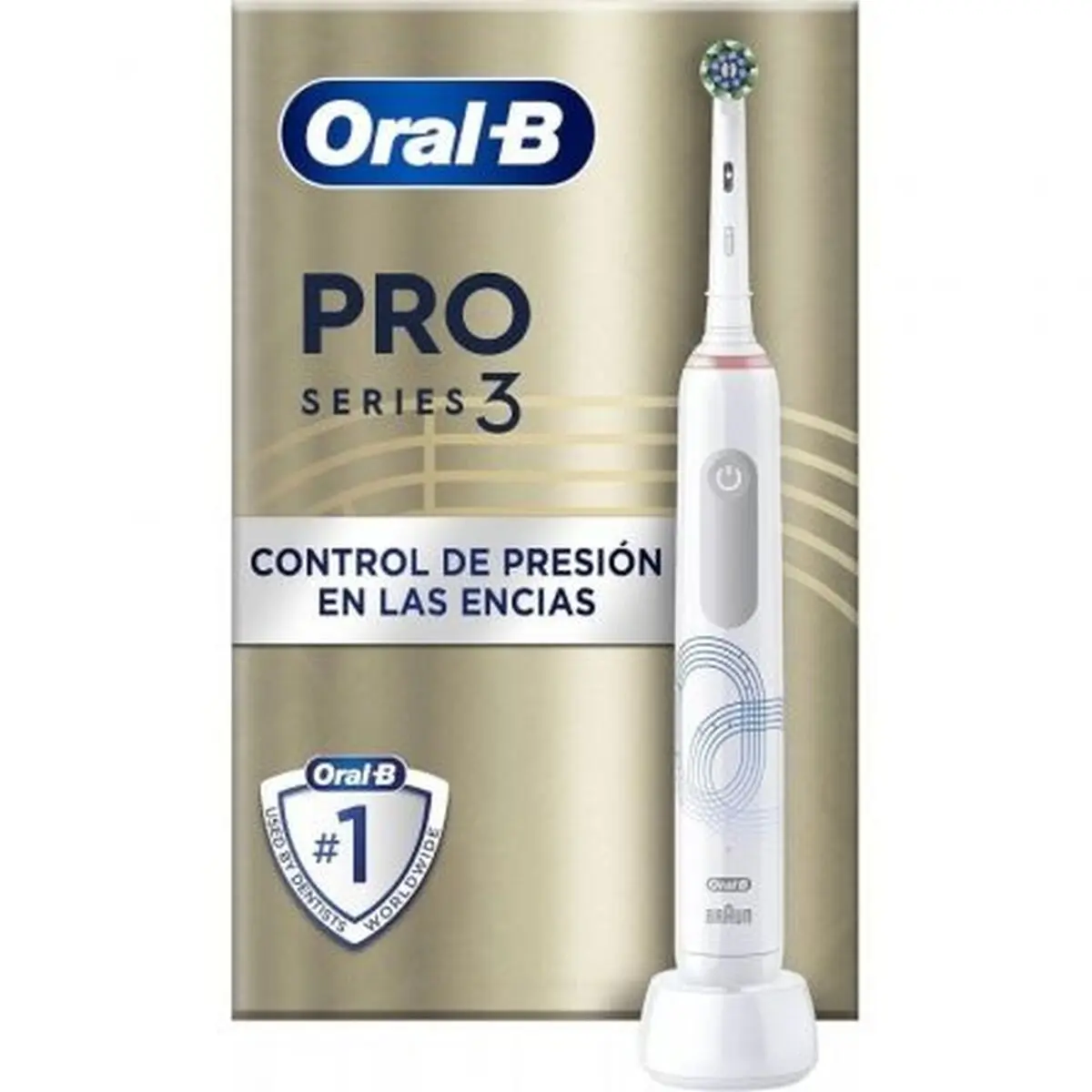 Spazzolino da Denti Elettrico Braun CEP DENT P3 OLYM Bianco