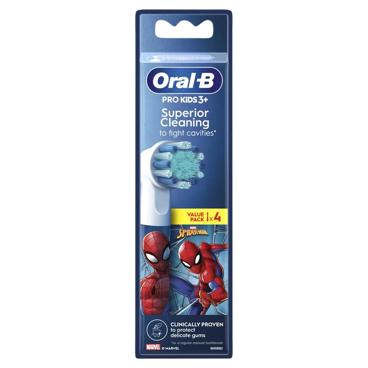 Testina di Ricambio Oral-B Pro kids +3 Spiderman