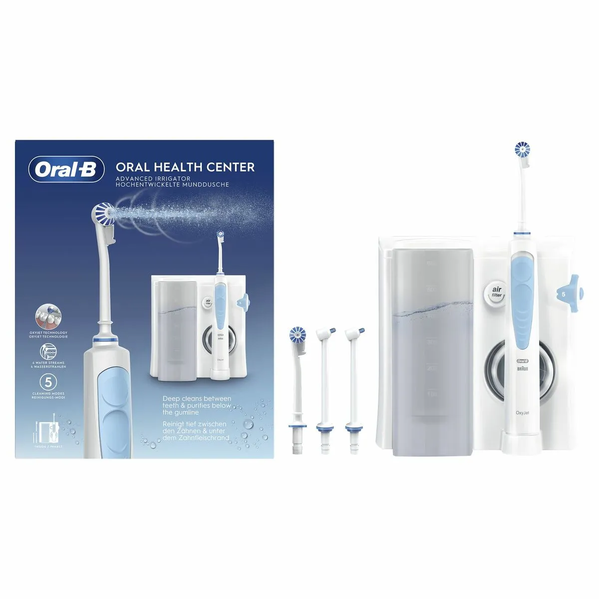 Idropulsore Dentale Oral-B MD OXYJET Bianco