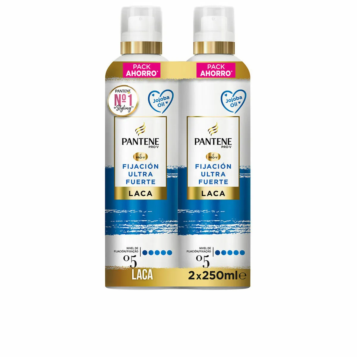 Lacca Fissante Pantene   2 x 250 ml Extra forte 250 ml