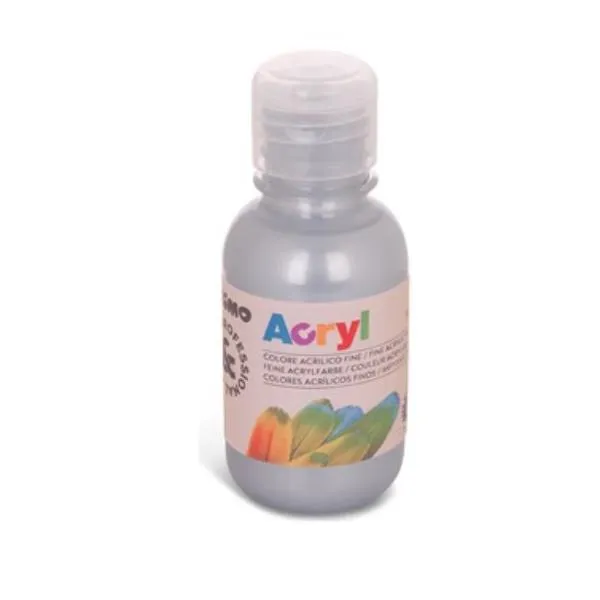 PRIMO COL ACRILICO 125ML ARGENTO