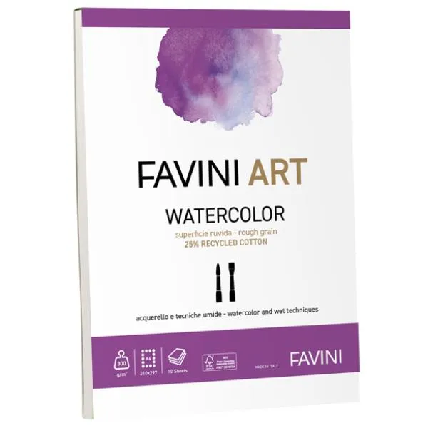 CF5 FAVINI ART WATERCOLOUR COLL A4