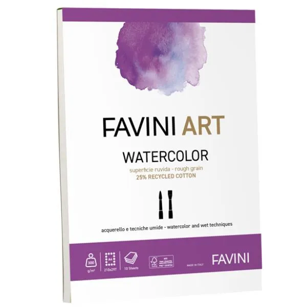 CF5 FAVINI ART WATERCOLOUR COLL A5