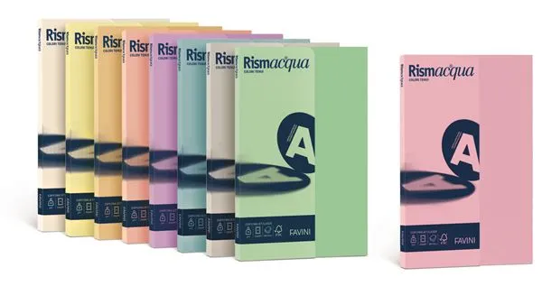 100RISMACQUA 5COLORI 90G 21X29 7