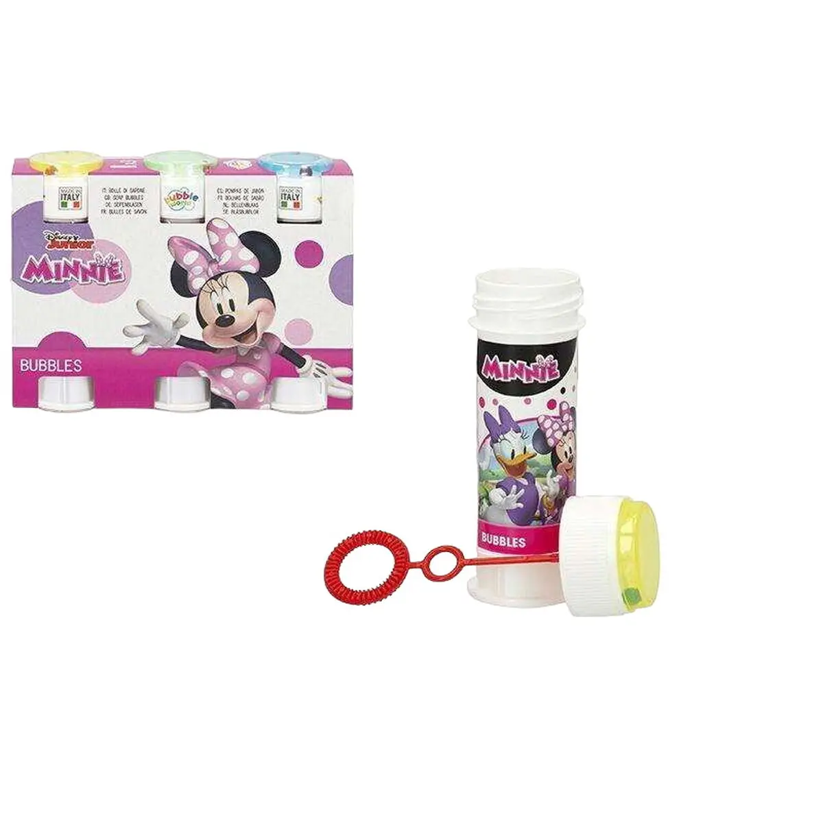 Set di bolle di sapone Minnie Mouse 3 Pezzi 60 ml