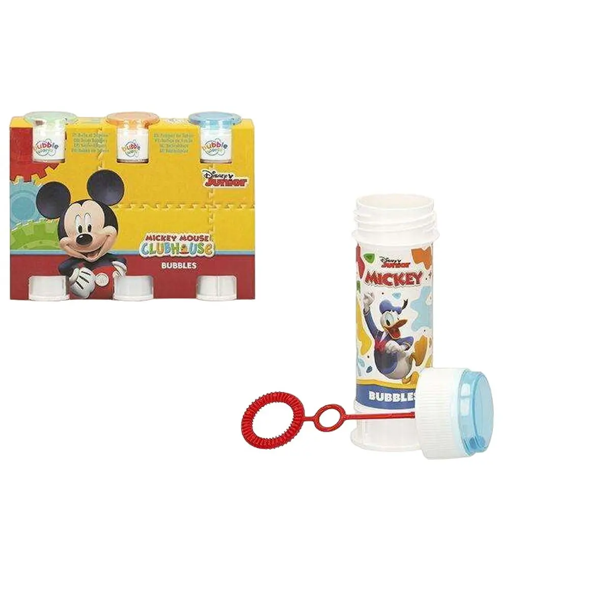 Set di bolle di sapone Mickey Mouse 3 Pezzi 60 ml