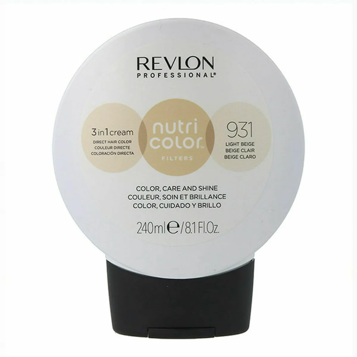 Tintura Permanente Nutri Color Filters Revlon Nutri Color 931 Beige 240 ml (240 ml)