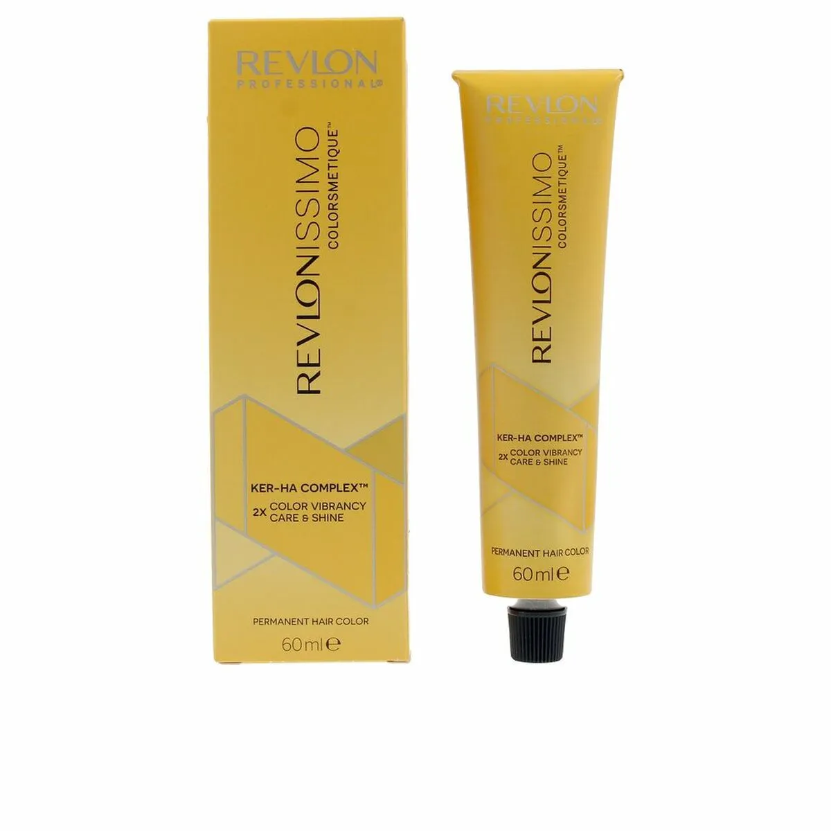 Tintura Permanente Revlon Revlonissimo Colorsmetique High Coverage Nº 6.34 Nº 6,34 60 ml