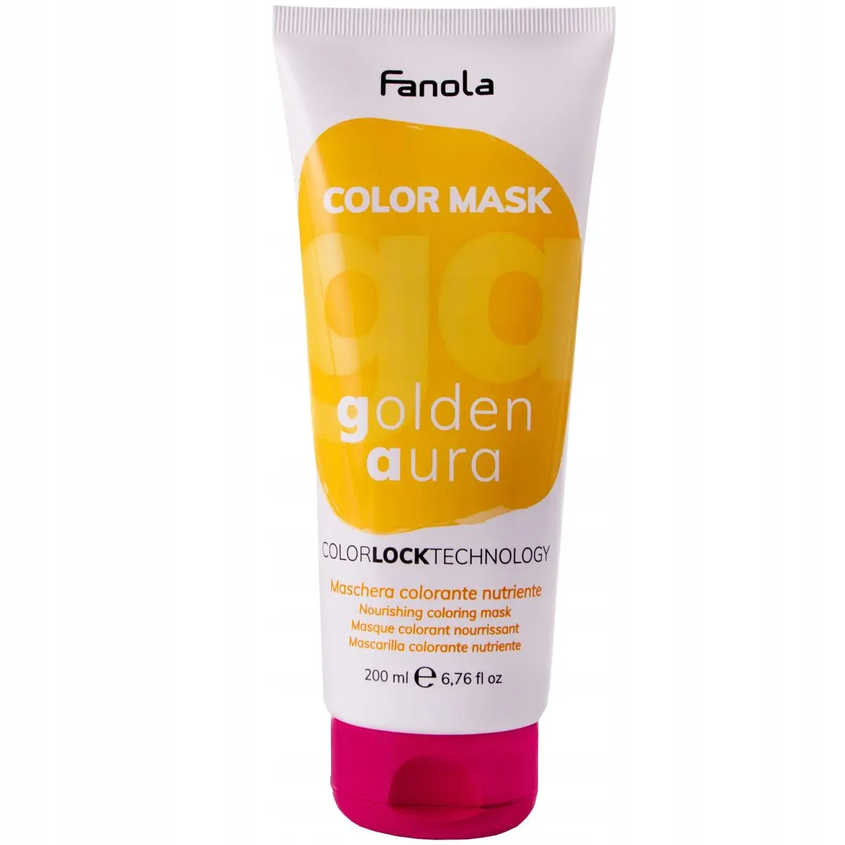 Maschera con pigmenti colorati Fanola 200 ml Golden Aura