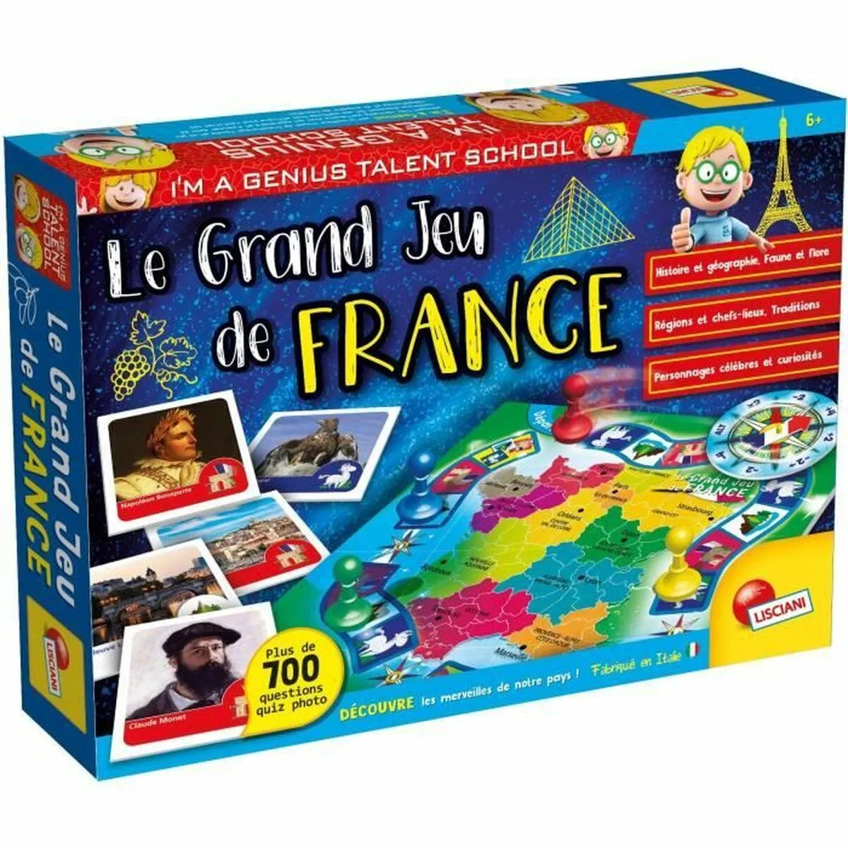 Gioco da Tavolo Lisciani Giochi Le Grand Jeu de France (FR)