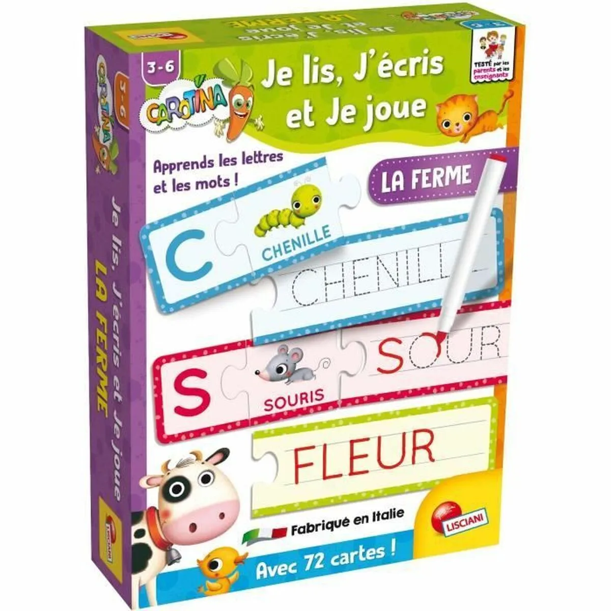 Gioco Educativo Lisciani Giochi Je lis, J´écris et je joue (FR)