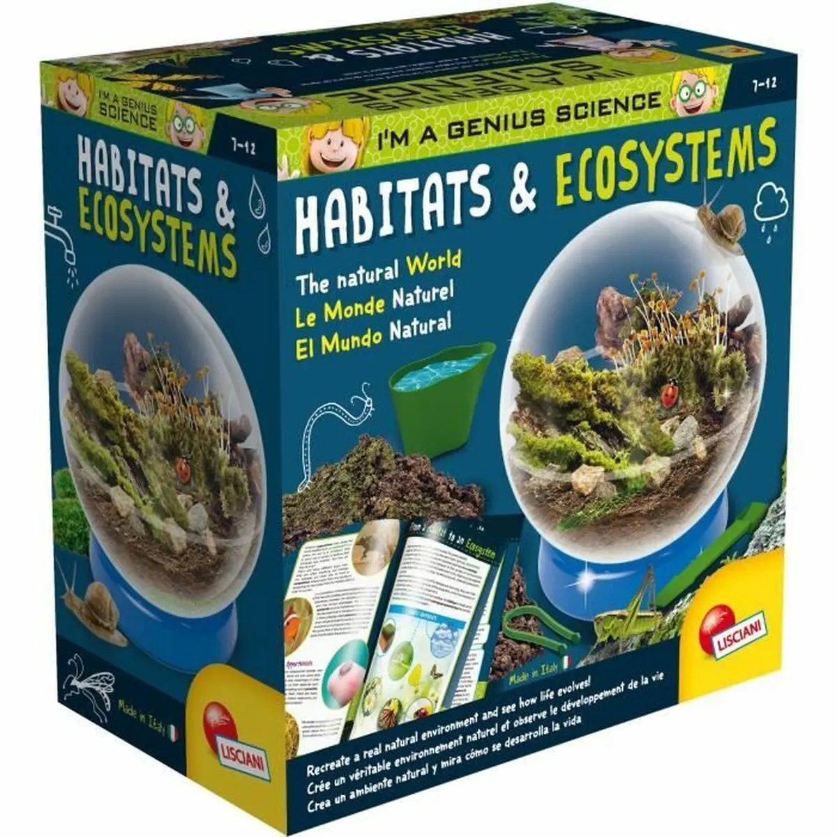 Gioco di Scienza Lisciani Giochi Habitats & Ecosystems