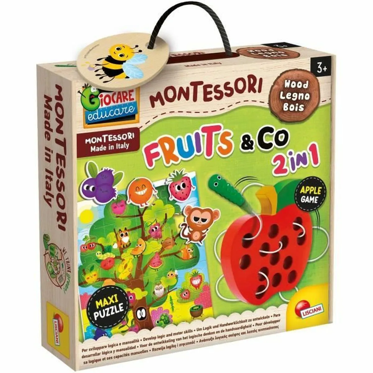 Gioco Educativo Lisciani Giochi Fruits & Co 2 in 1