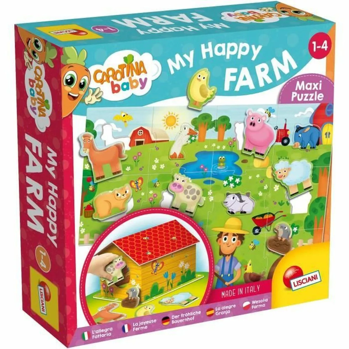 Puzzle Lisciani Giochi My Happy Farm 3D