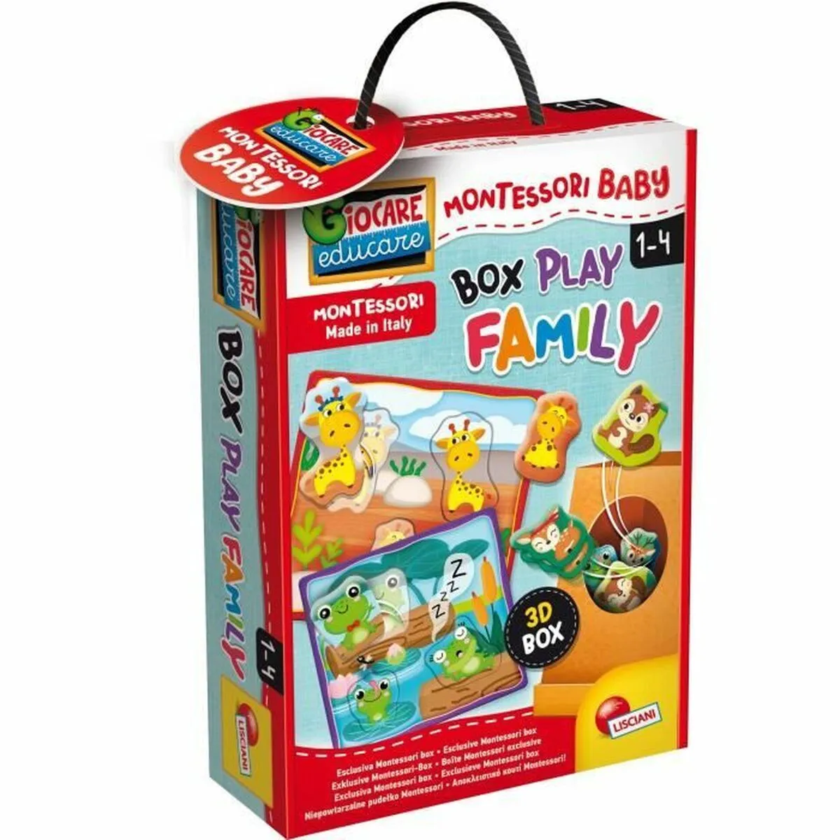 Gioco Educativo Lisciani Giochi Play Family Multicolore (18 Pezzi)