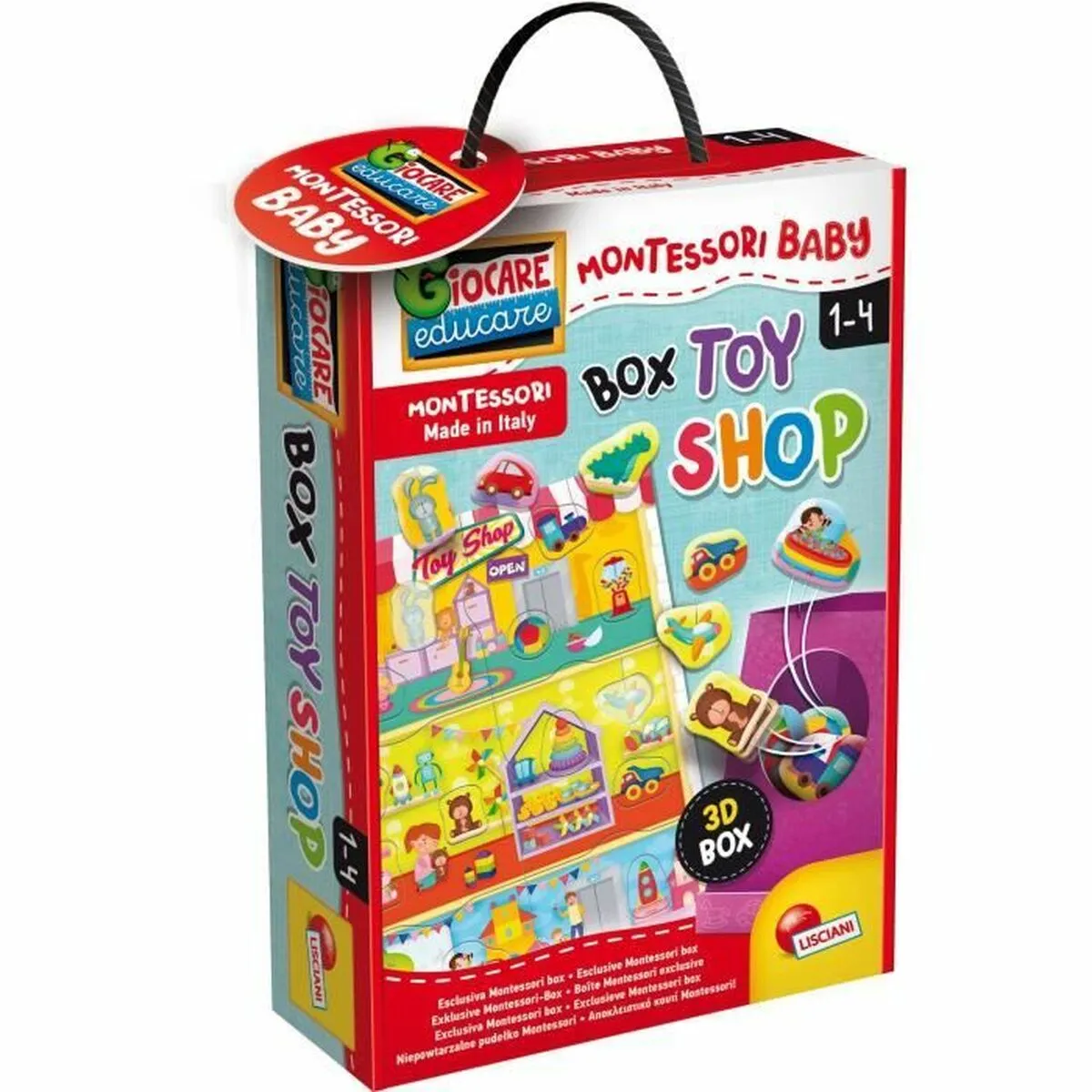 Gioco Educativo Lisciani Giochi Toy Shop Multicolore (6 Pezzi)