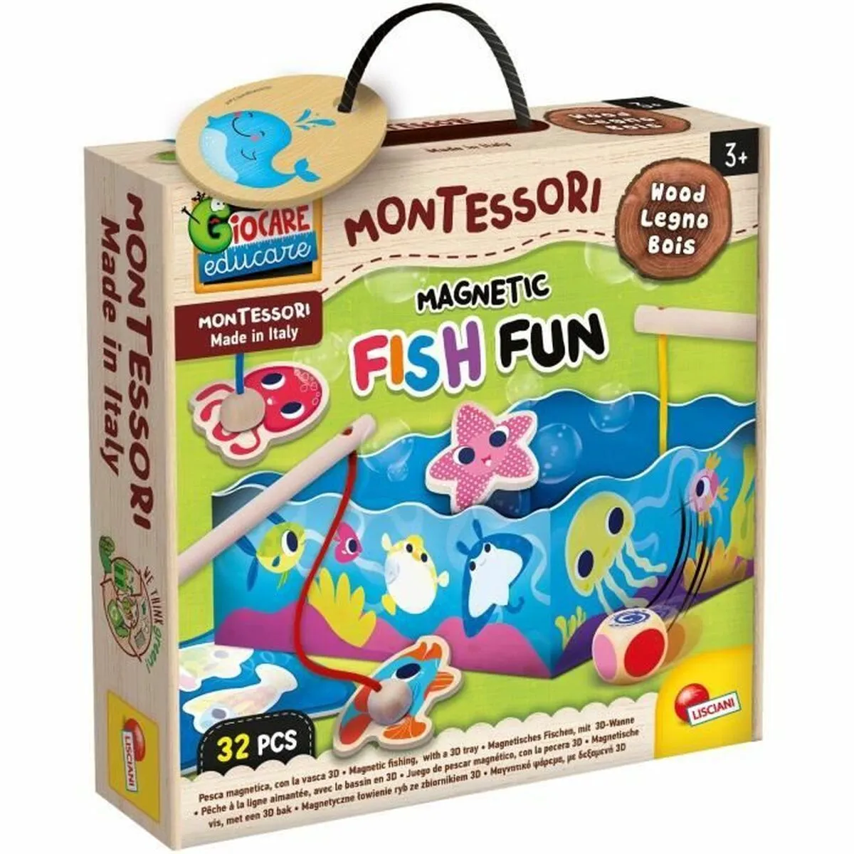 Gioco Educativo Lisciani Giochi Magnetic Fish Fun (FR)