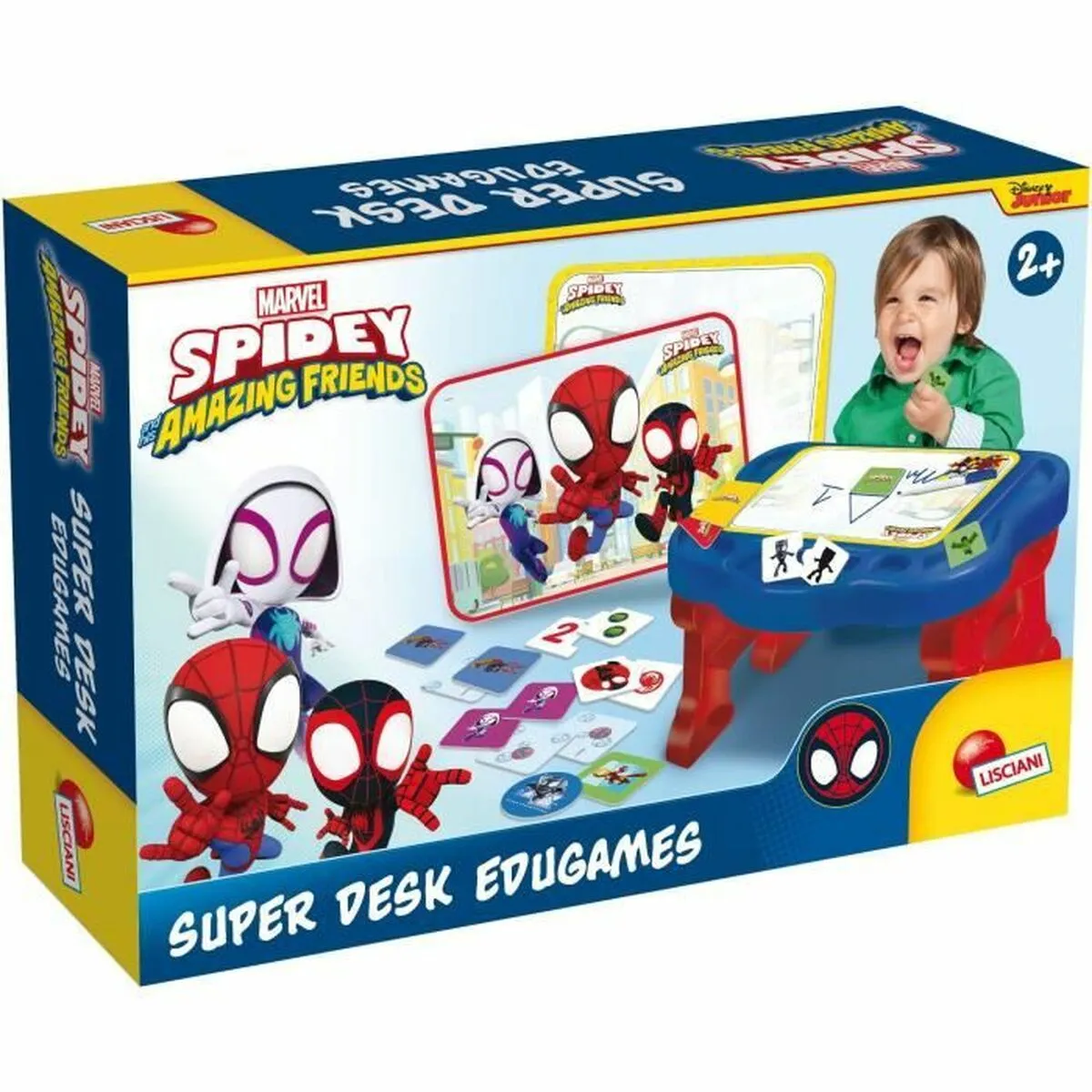 Gioco da Tavolo Lisciani Giochi Spidey Super desk (Inglés, Alemán)