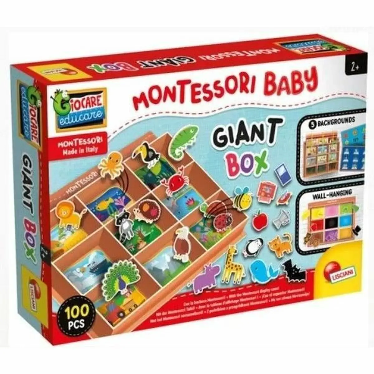 Gioco Educativo Lisciani Giochi Montessori Baby Giant Box