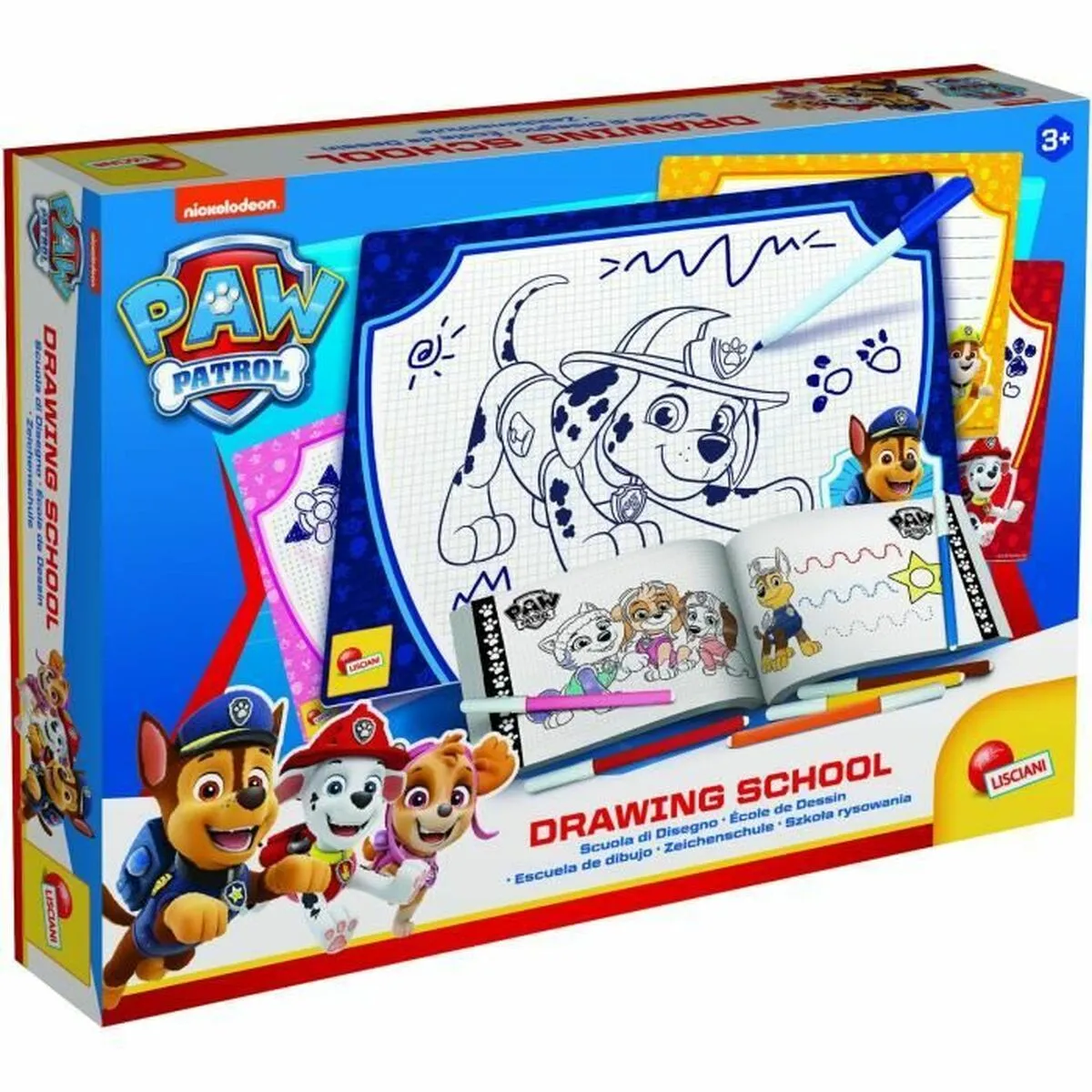 Schede da disegno Lisciani Giochi Paw Patrol Multicolore