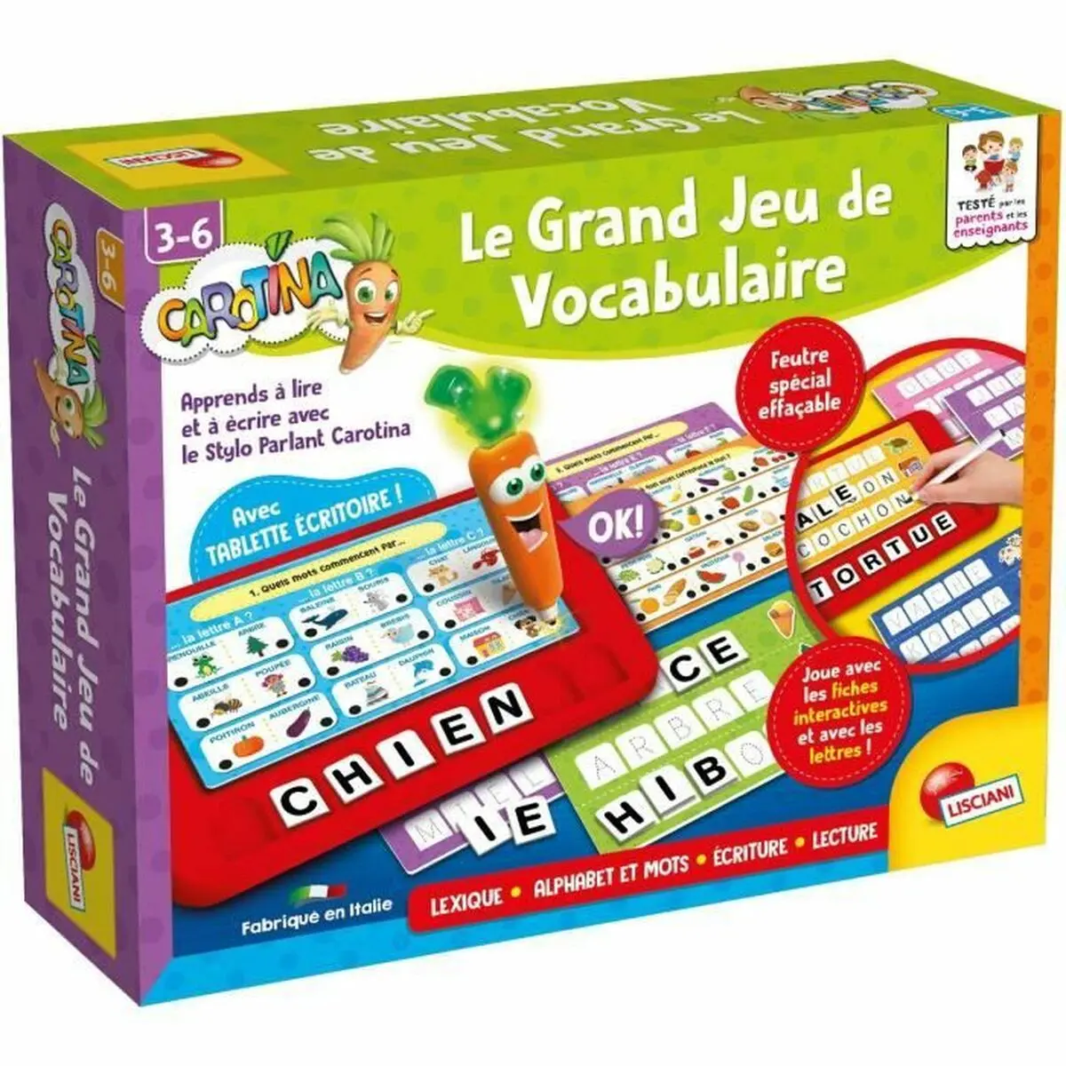 Gioco Educativo Lisciani Giochi Le Grand Jeu Vocabulaire (FR)