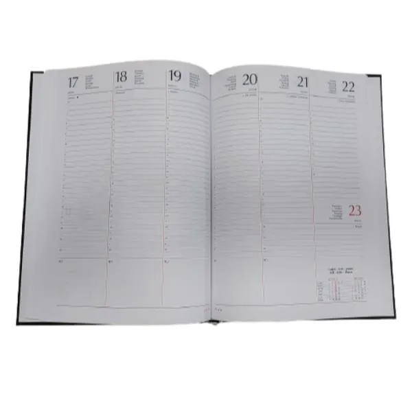 AGENDA NERA SETT 17X24