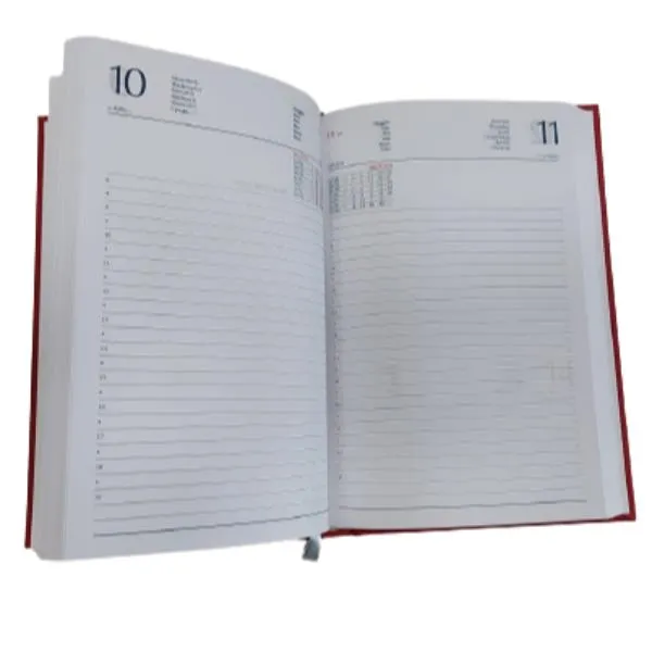 AGENDA ROSSA GIORN 11X16 5 BL.F