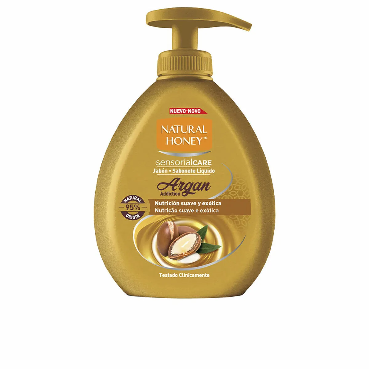 Sapone per le Mani Natural Honey Sensorial Care Argan (300 ml)