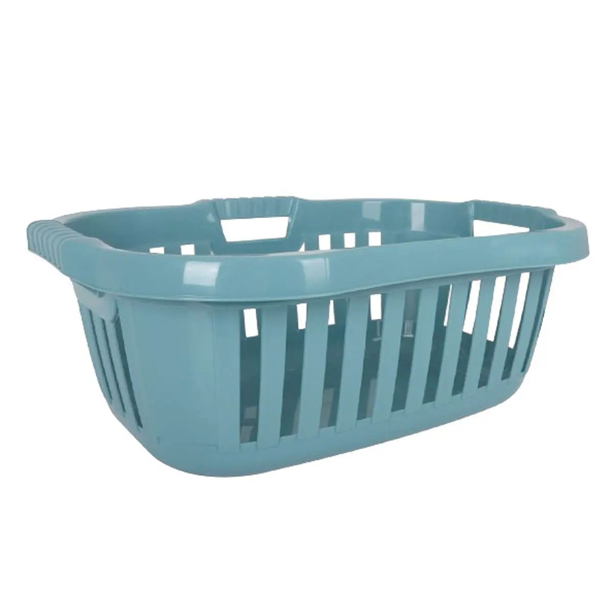 Cesto per i Panni Sporchi Tontarelli Hipster Azzurro 50 L 66 x 44 x 25 cm