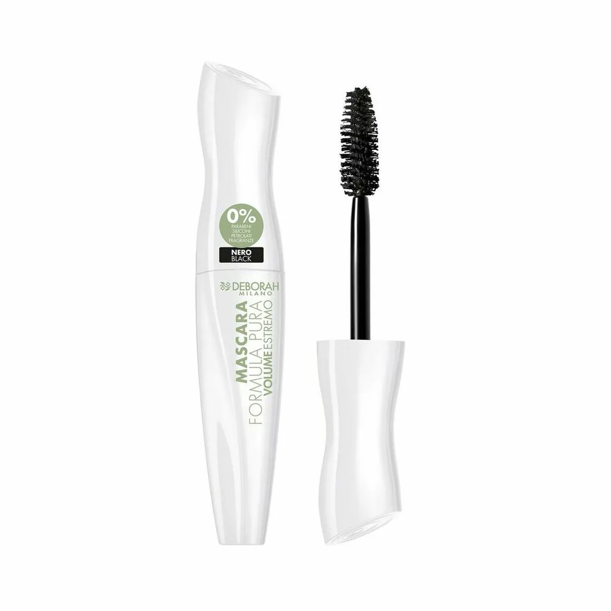 Mascara per Ciglia Formula Pura Volume Estremo Deborah Nero