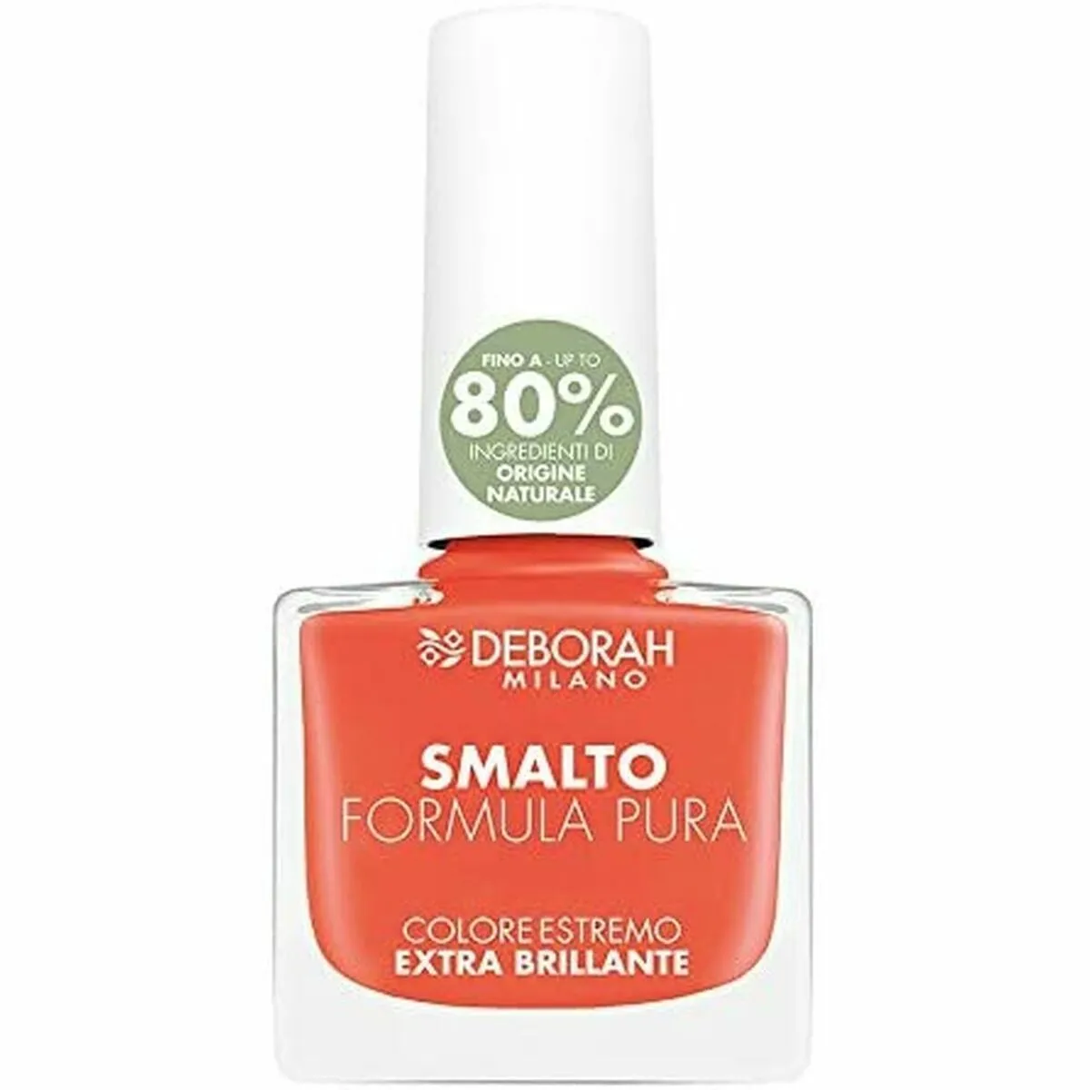 Smalto per unghie Deborah Formula Pura Nº10 Arancio (8 ml)