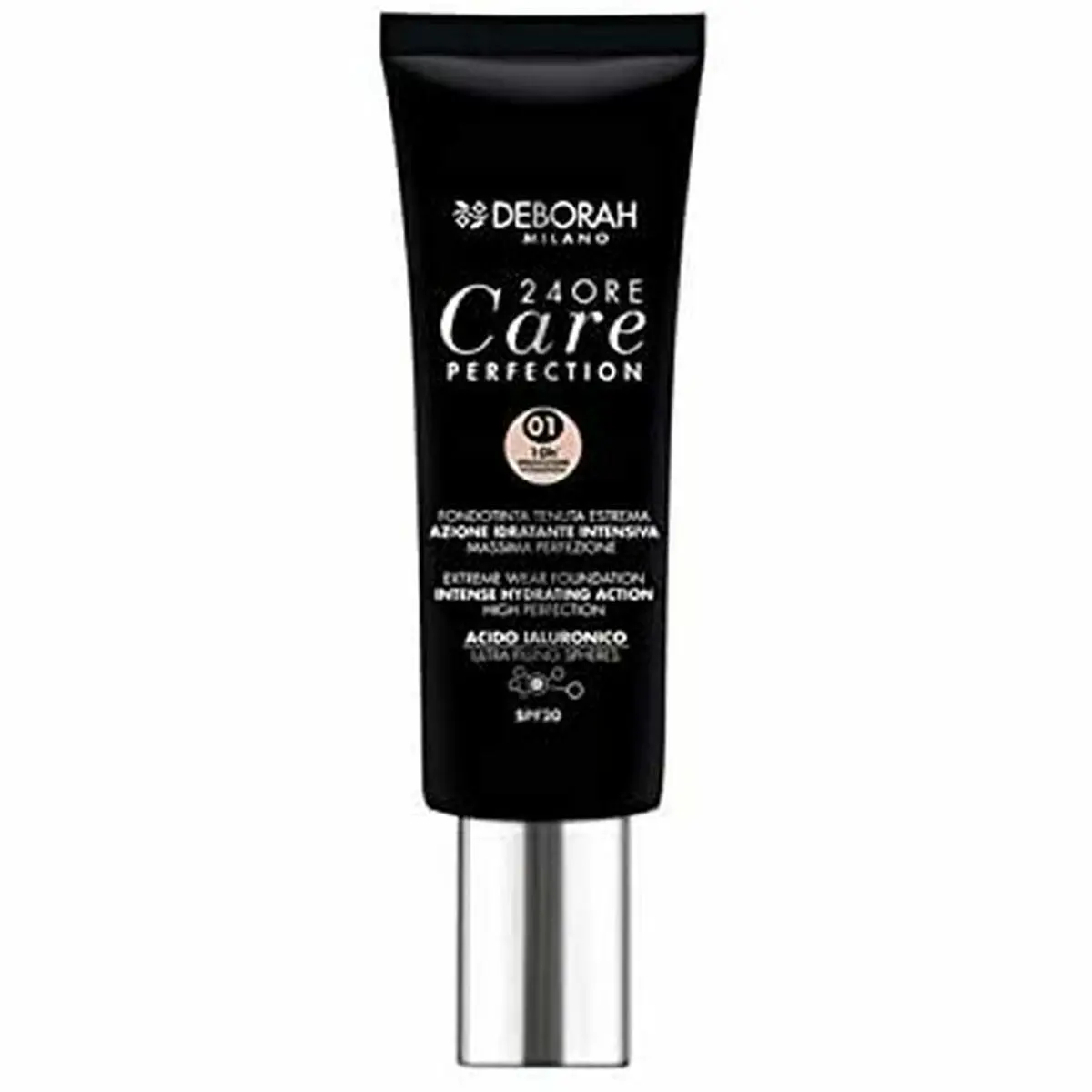 Base Cremosa per il Trucco 24 Ore Care Perfection Deborah Nº 01 (30 ml)