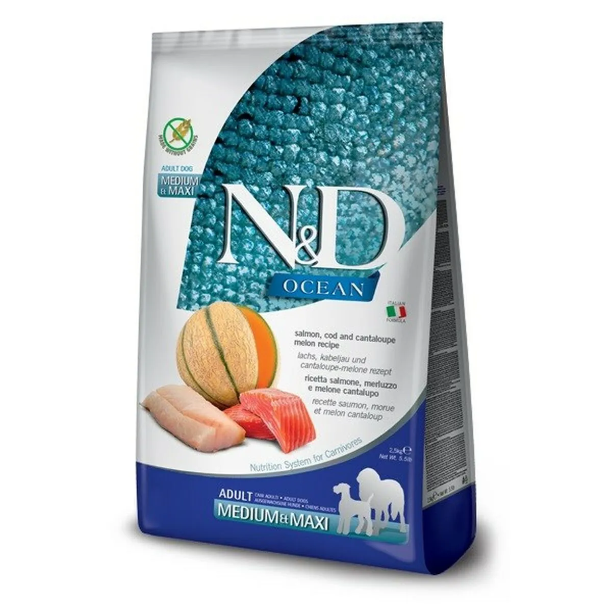 Io penso Farmina N&D Adulto Salmone 2,5 kg