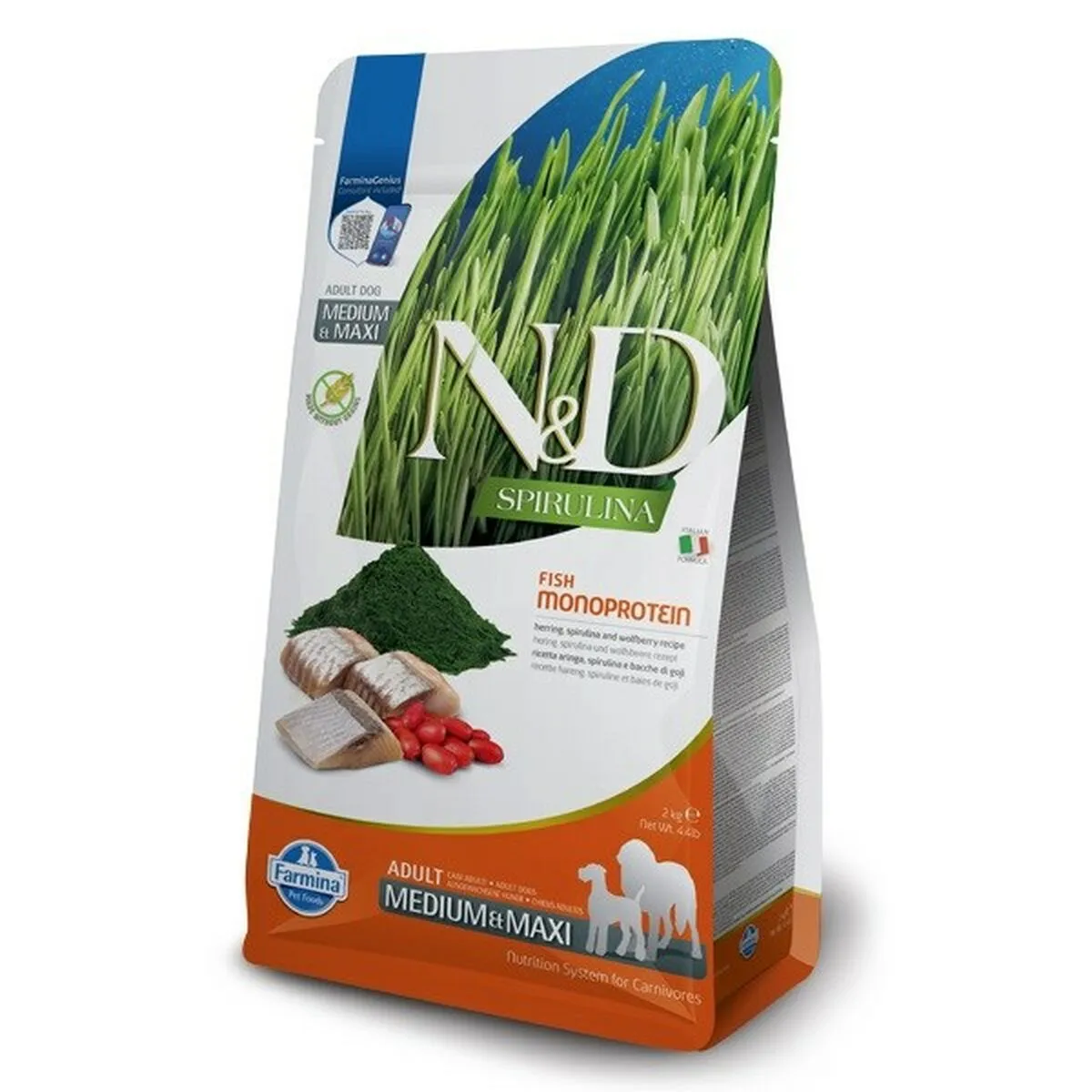 Io penso Farmina N&D Spirulina Adulto 7 kg