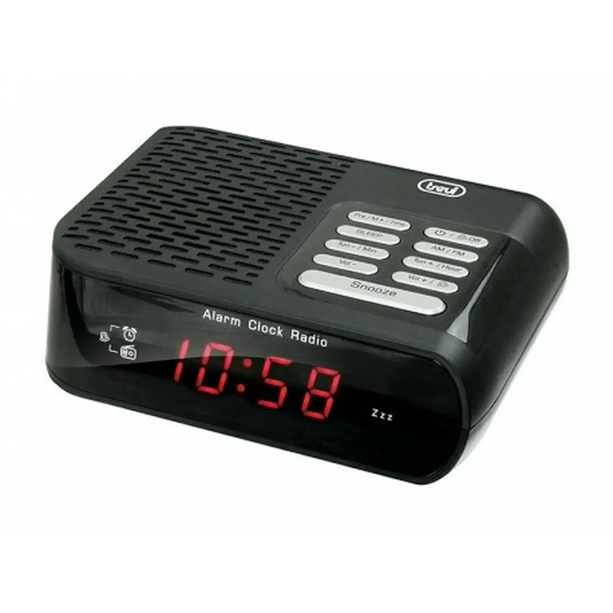 Radio Sveglia Trevi RC827DBK Nero