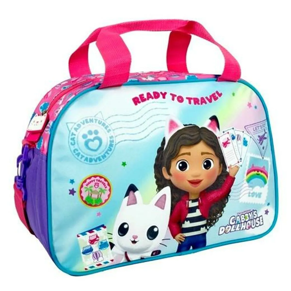 Borsa da Palestra Gabby's Dollhouse 28 x 41,5 x 21 cm