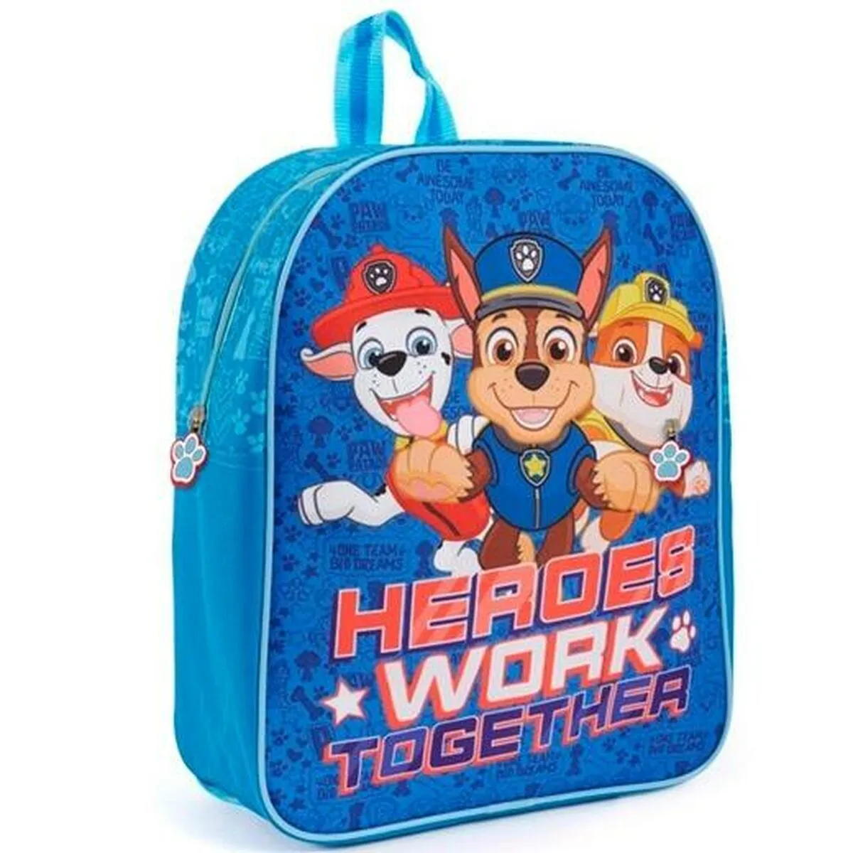 Zaino per Bambini The Paw Patrol Azzurro 30 x 24 x 10 cm