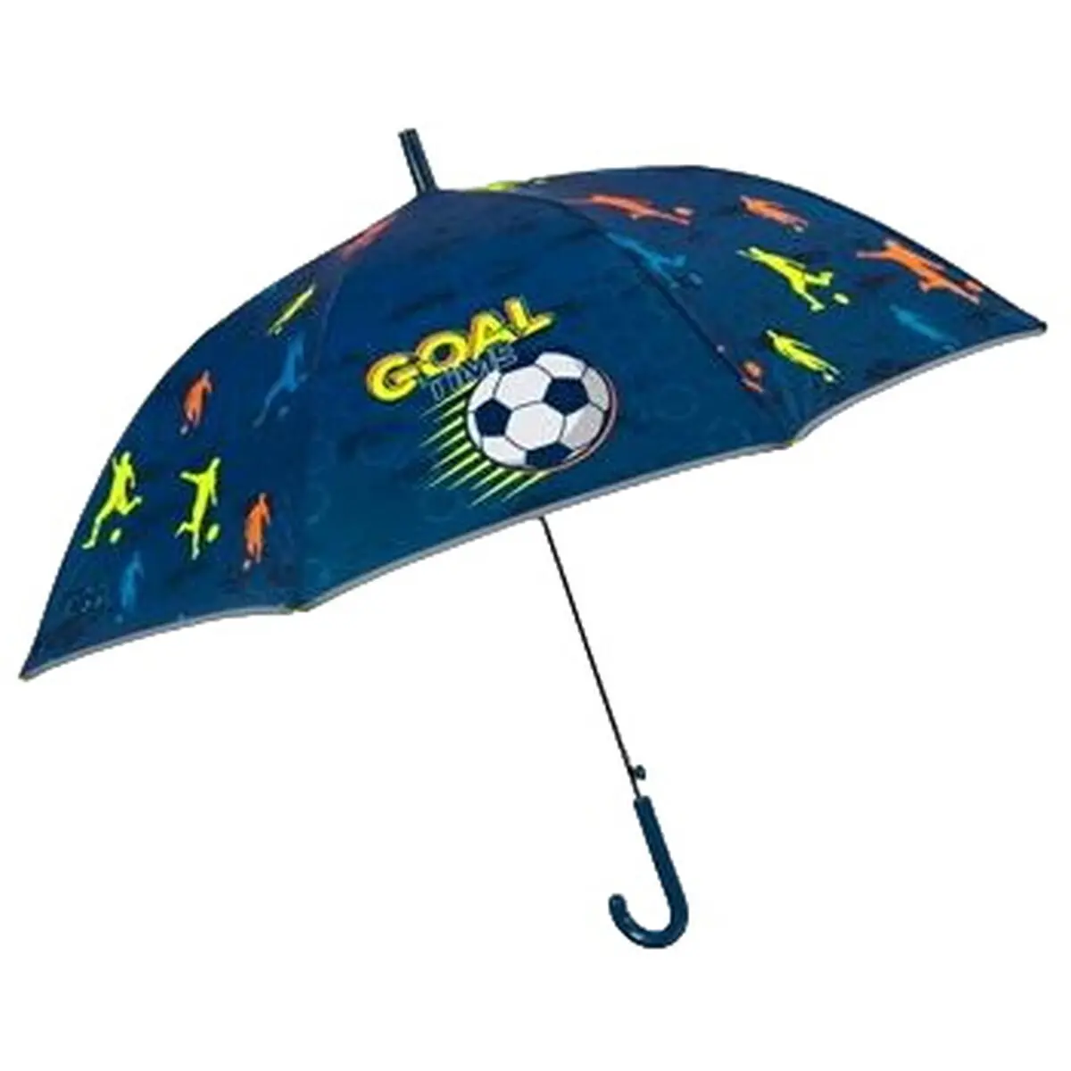 Ombrelli Perletti Azzurro Fibra di Vetro 97 cm Per bambini Football