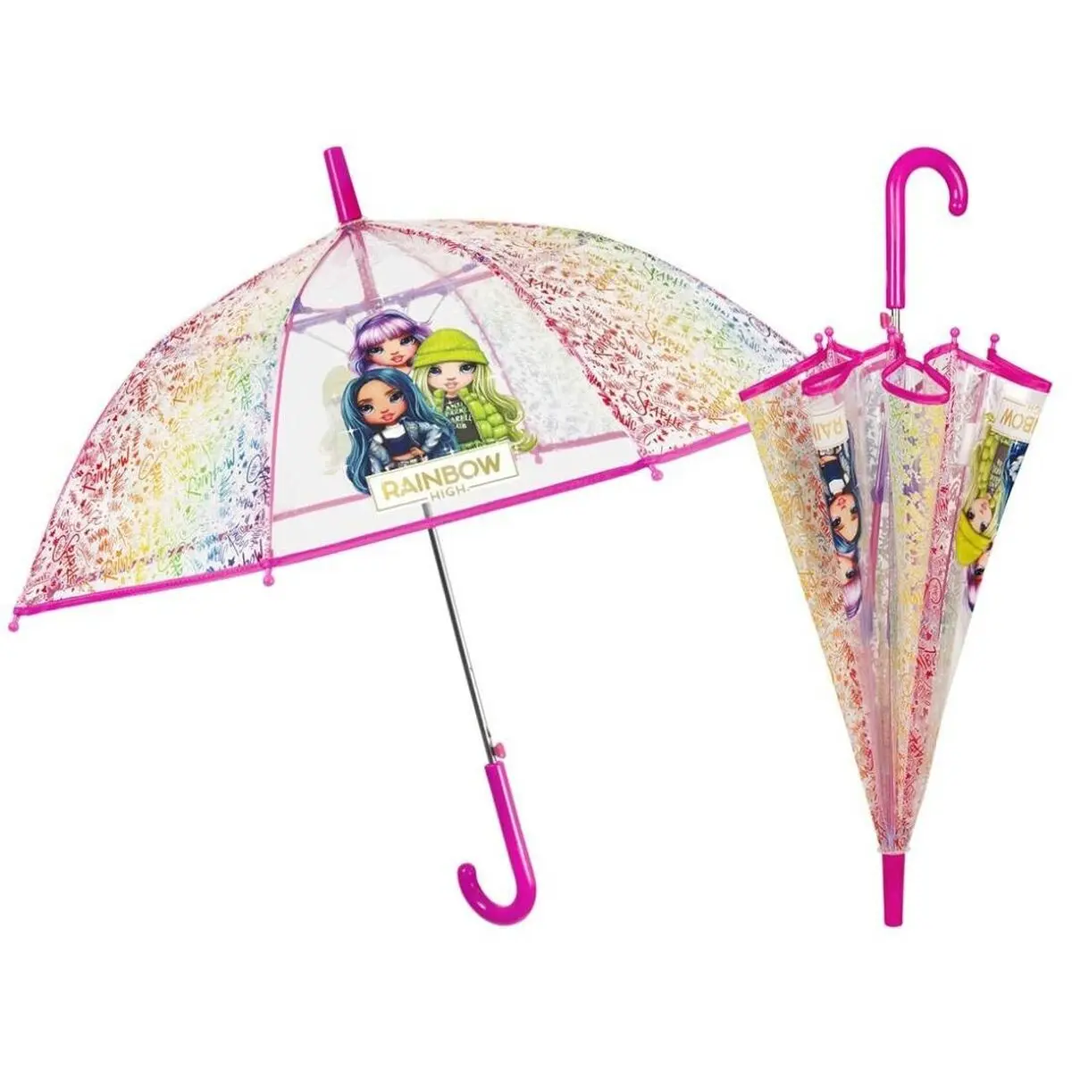 Ombrelli Rainbow High Perletti Microfibra 74 cm Per bambini