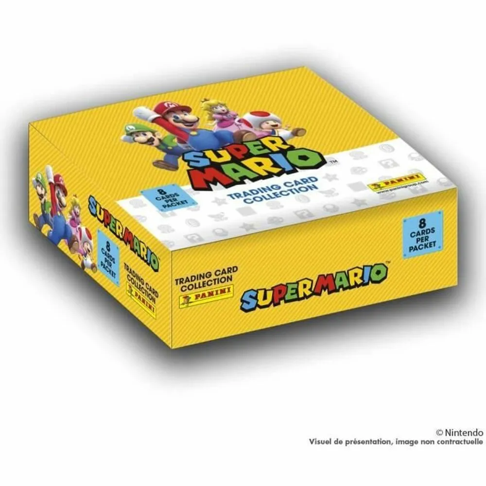 Carte da Gioco Panini Super Mario Trading Cards