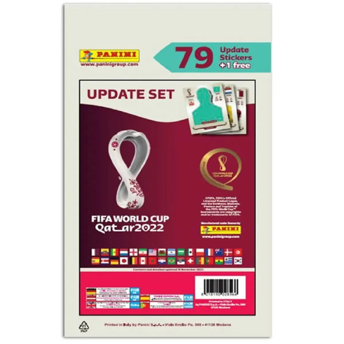 Pacchetto Chrome Panini FIFA World Cup Qatar 2022 - Set Update