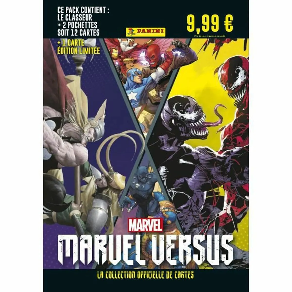 Album Marvel Versus Carte Collezionabili 2 Buste