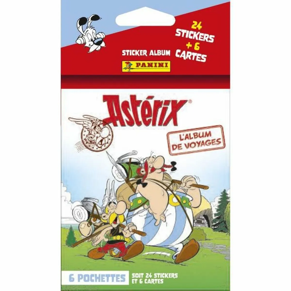 Pacchetto Chrome Panini Astérix -  L'Album de Voyages 6 Buste