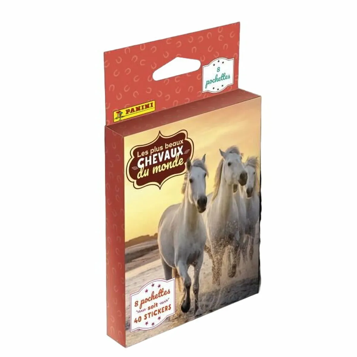 Pacchetto Chrome Panini Le plus beaux Chevaux du monde 8 Buste