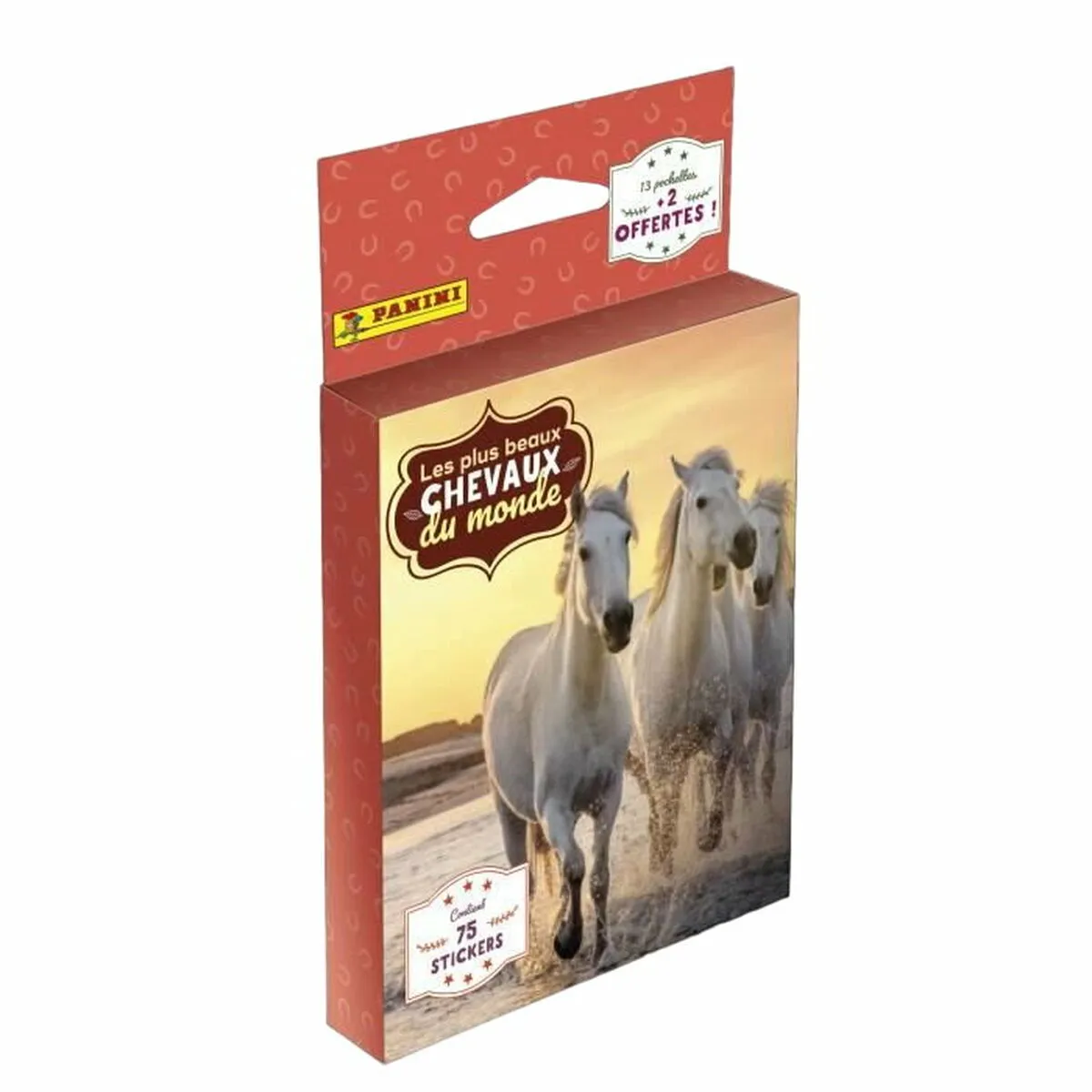 Pacchetto Chrome Panini Le plus beaux Chevaux du monde 15 Buste