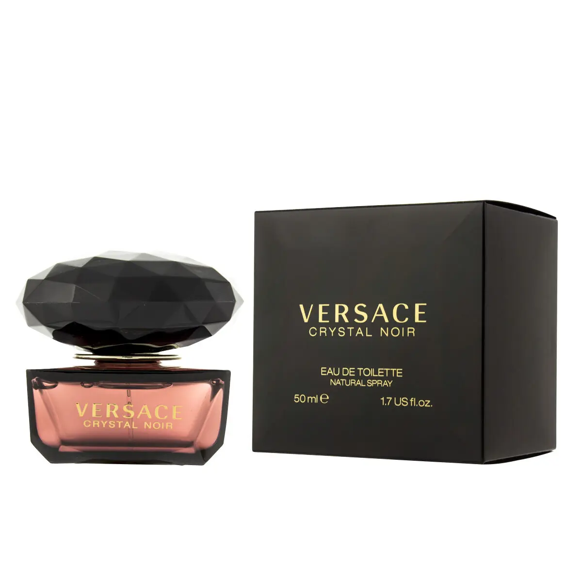 Profumo Donna Versace EDT Crystal Noir 50 ml