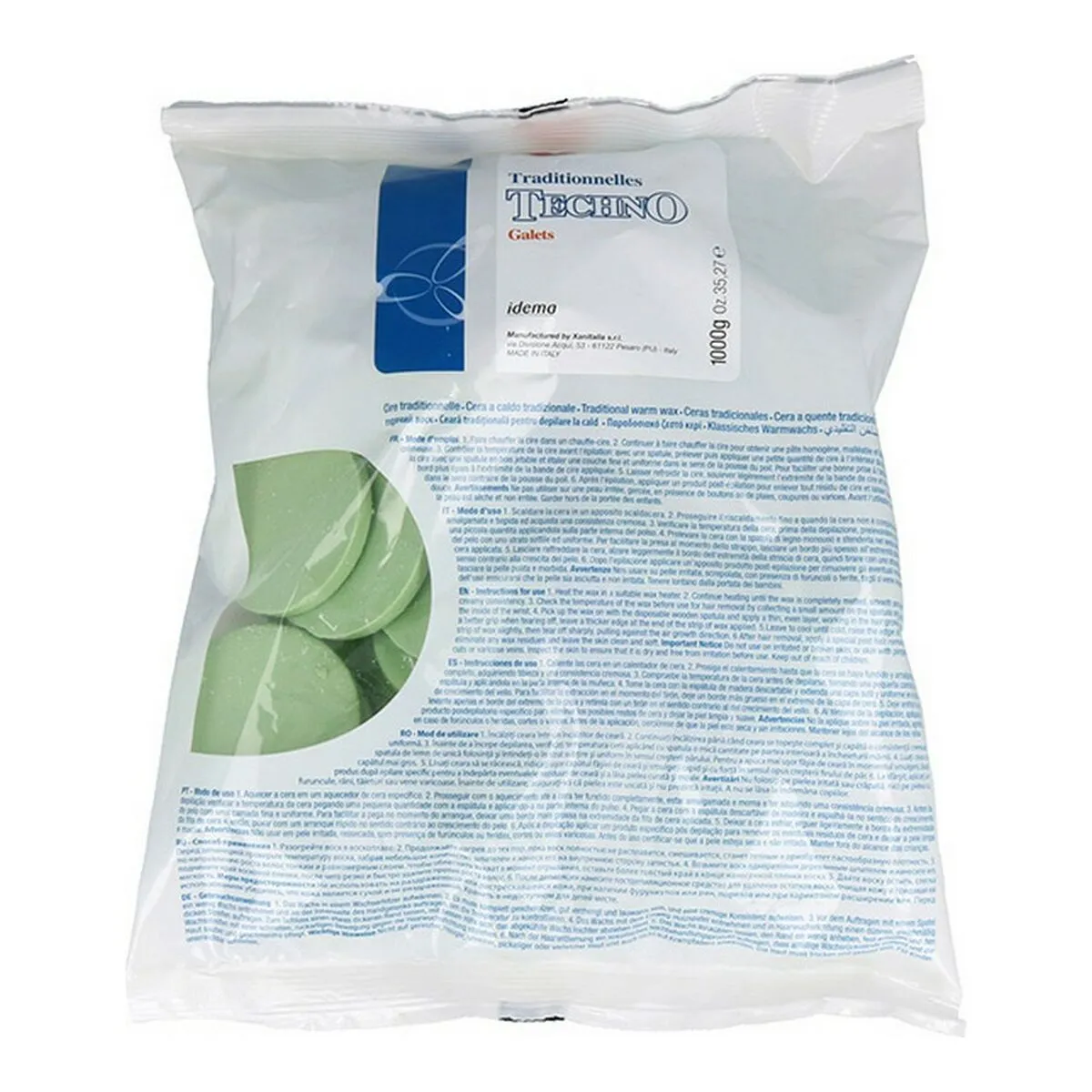 Cera Depilatoria Corpo Idema Discos Cera (1 Kg)