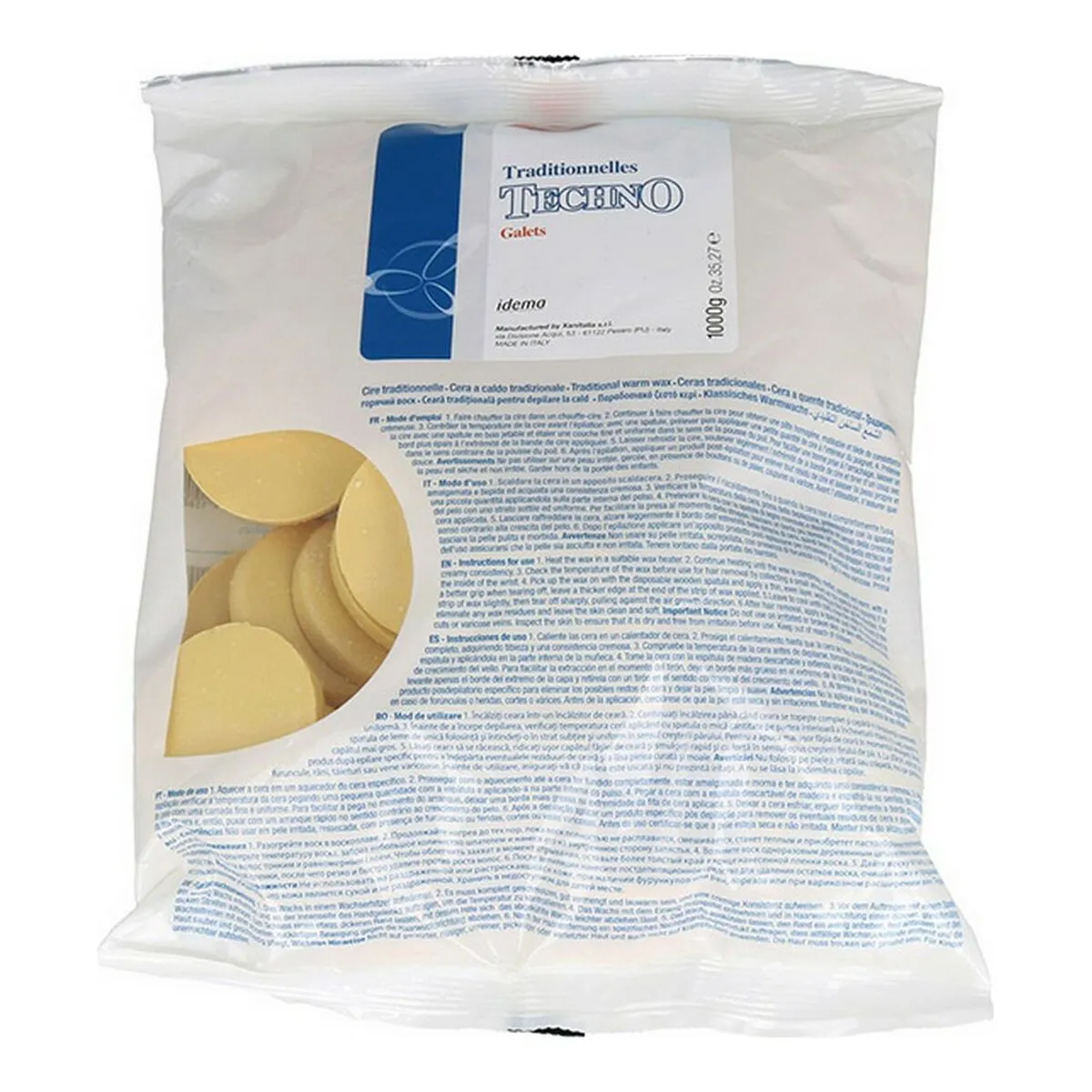 Cera Depilatoria Corpo Idema A dischi Argan (1 Kg)